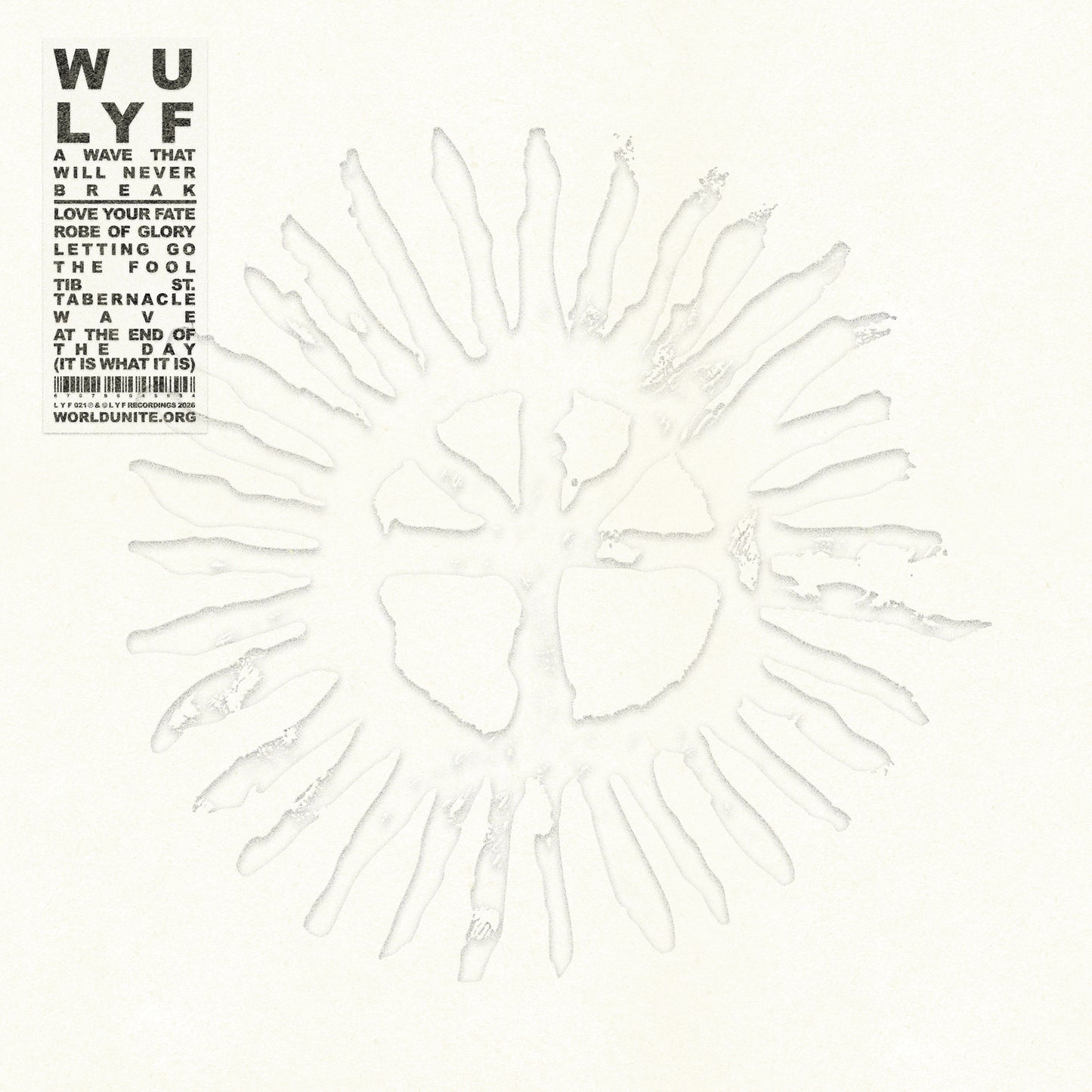 A WAVE THAT WILL NEVER BREAK LP